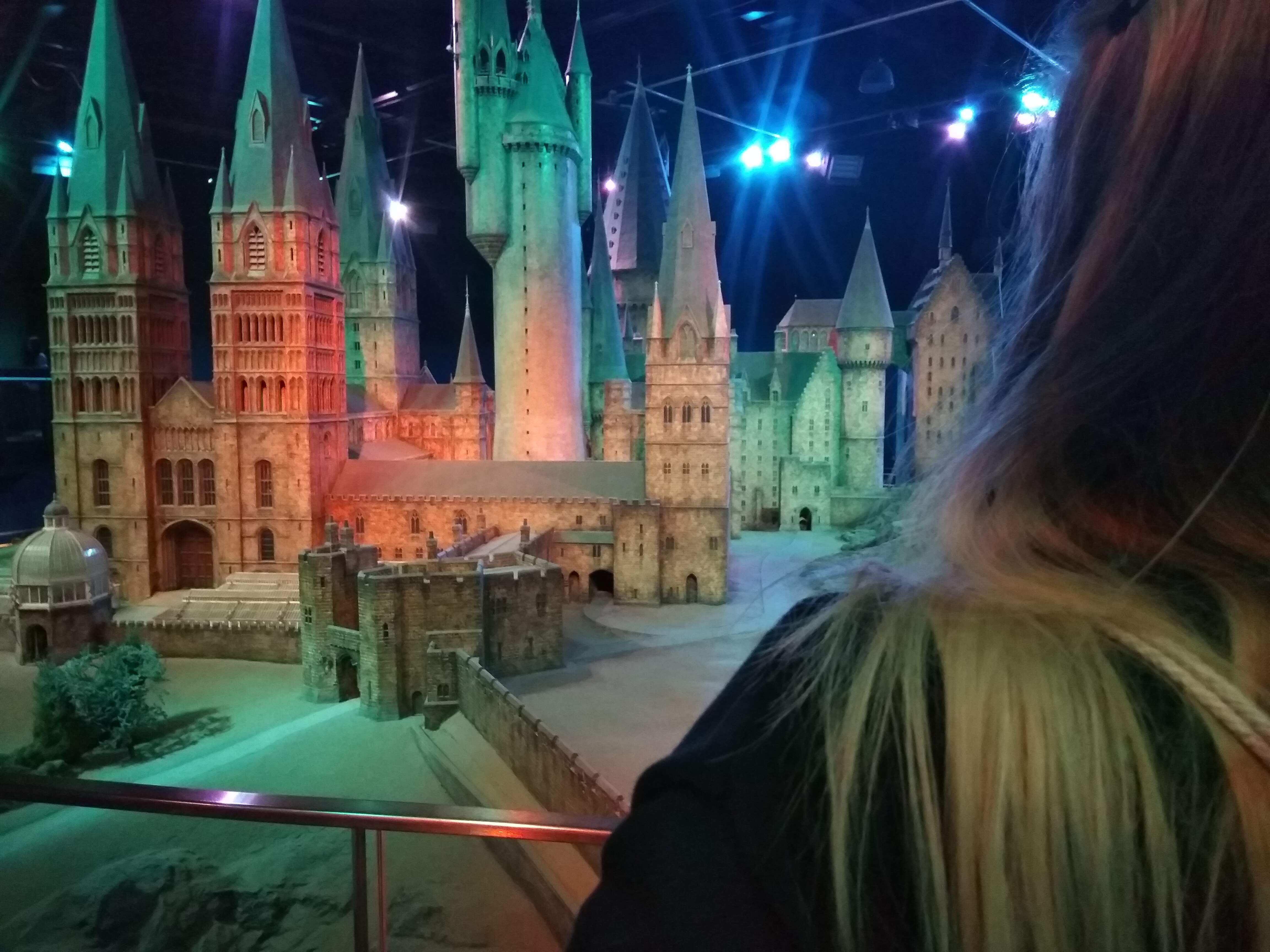 Hogwarts von der Warner Bros Studio Tour